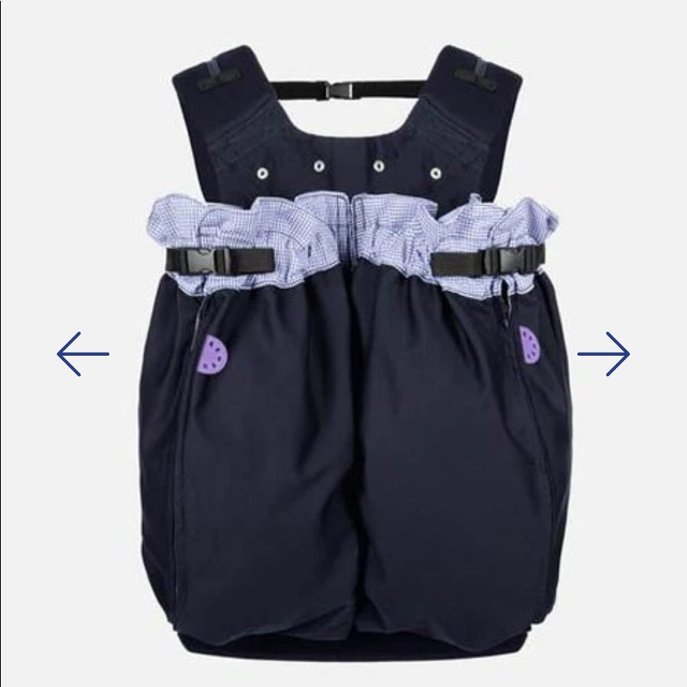 Weego Twin Carrier Pepita Blue